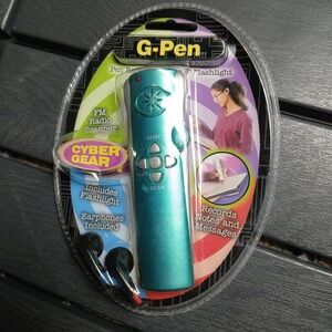 Cyber Gear‎ G-Pen, Flashlight, Radio & Recorder w/ Earphones - All in One ZC